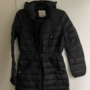 Women's Black Puffer Jacket